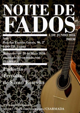 4-6-2016 - Sessão de Fados com a "Tertúlia de Santo Estêvão" - Sede